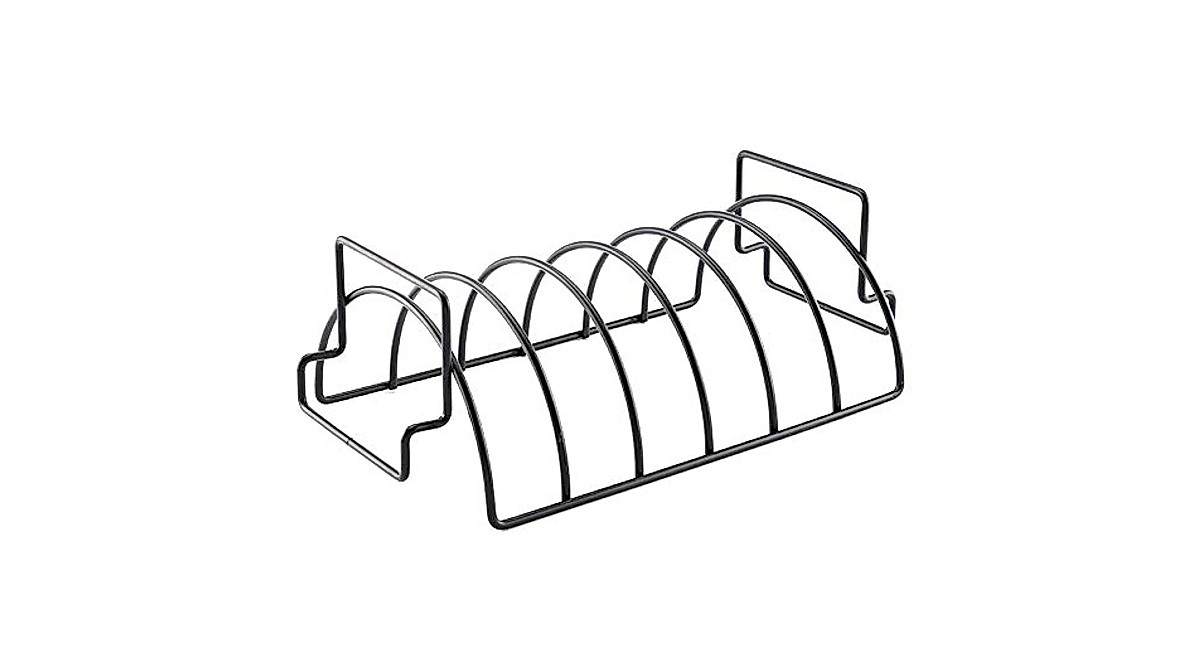 Kona Rib Racks for Grilling and Smoking - Easy to Clean Reversible Non ...
