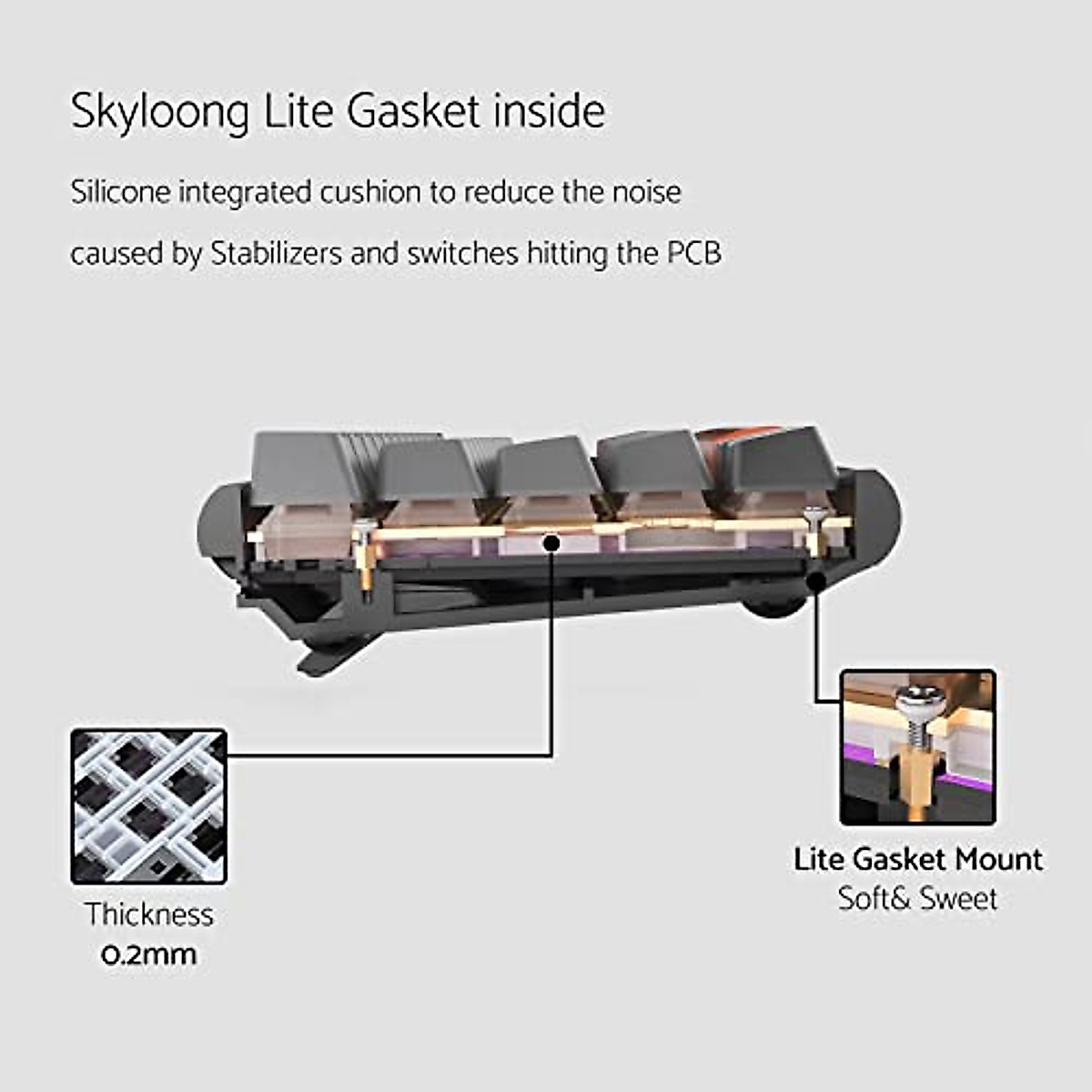 SKYLOONG SK96 RGB Mechanical Keyboard - Programmable & Compact