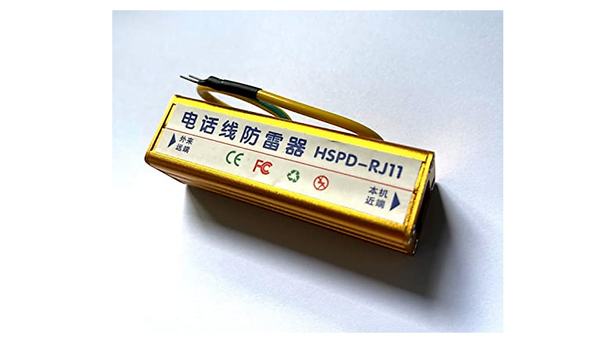 RJ11 Telephone Modem Surge Protector - Reliable Protection