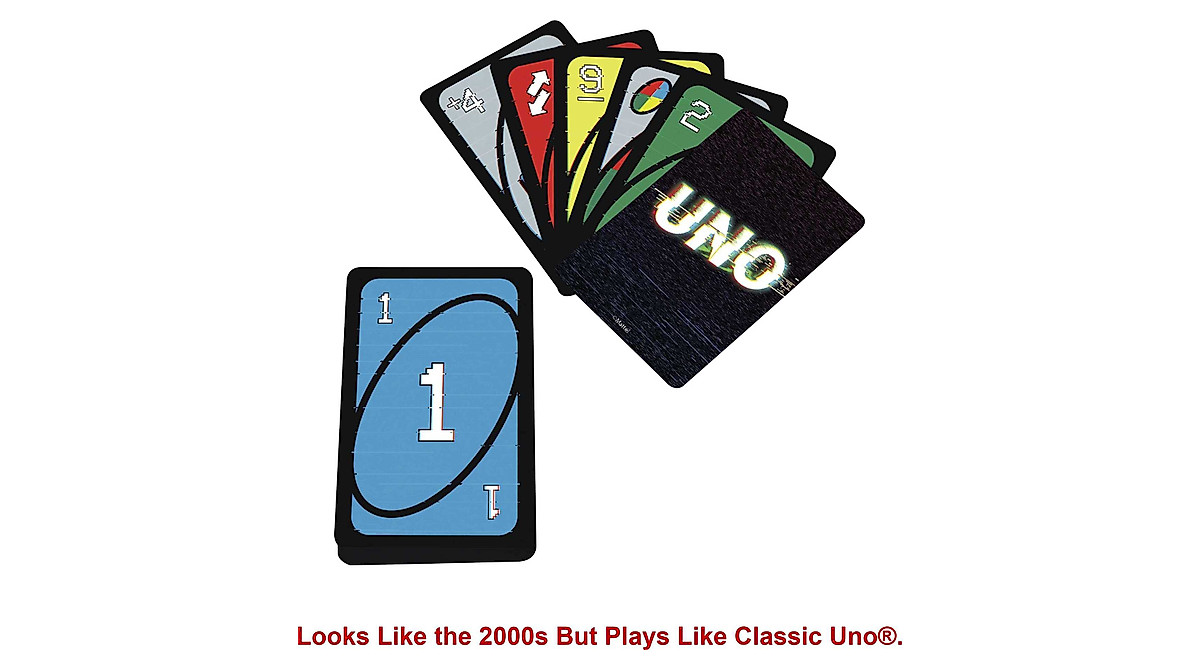 UNO Iconic 2000s Card Game: Mattel Collector's Edition