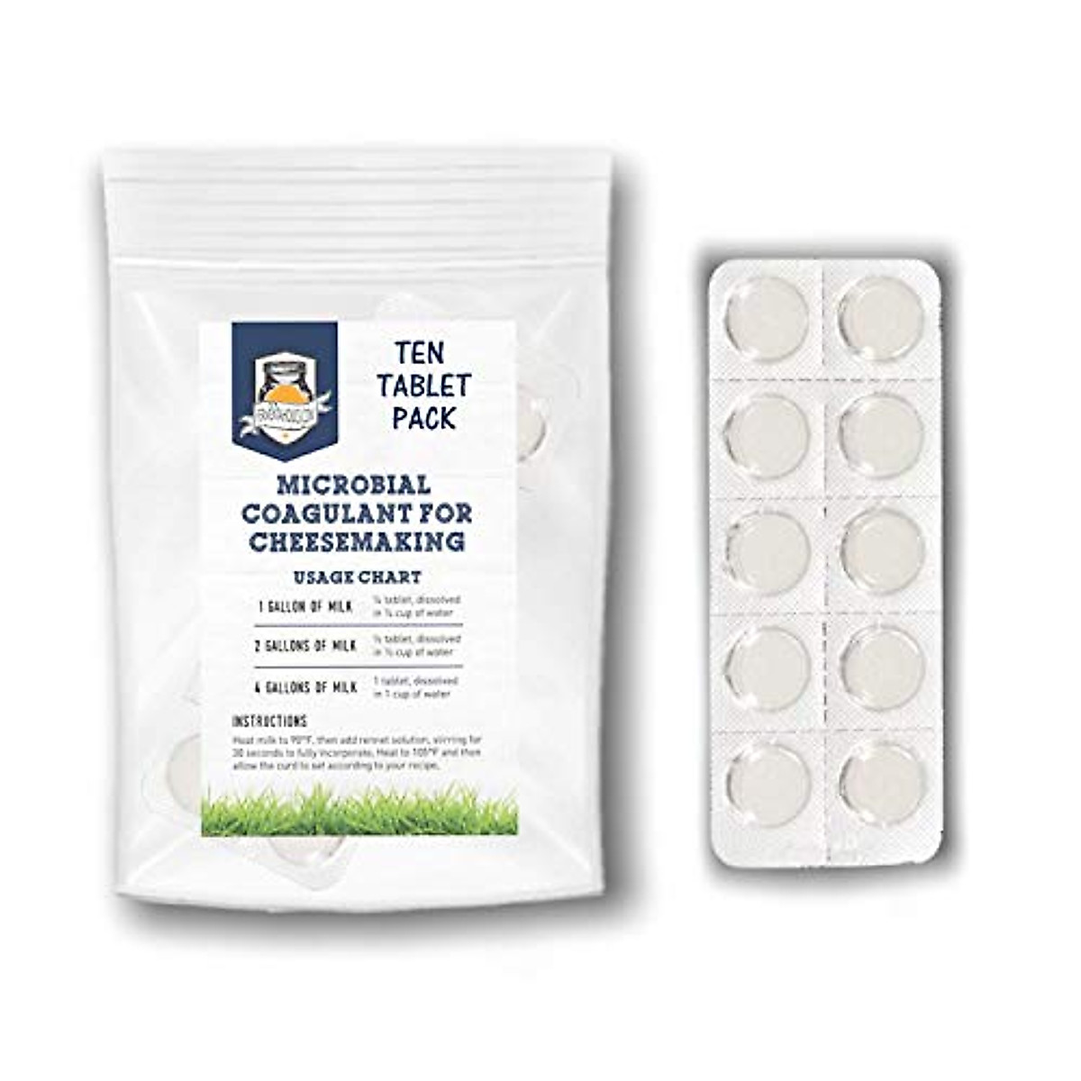 Microbial Rennet For Cheese Making | Vegetarian Rennet Tablets | Milk ...