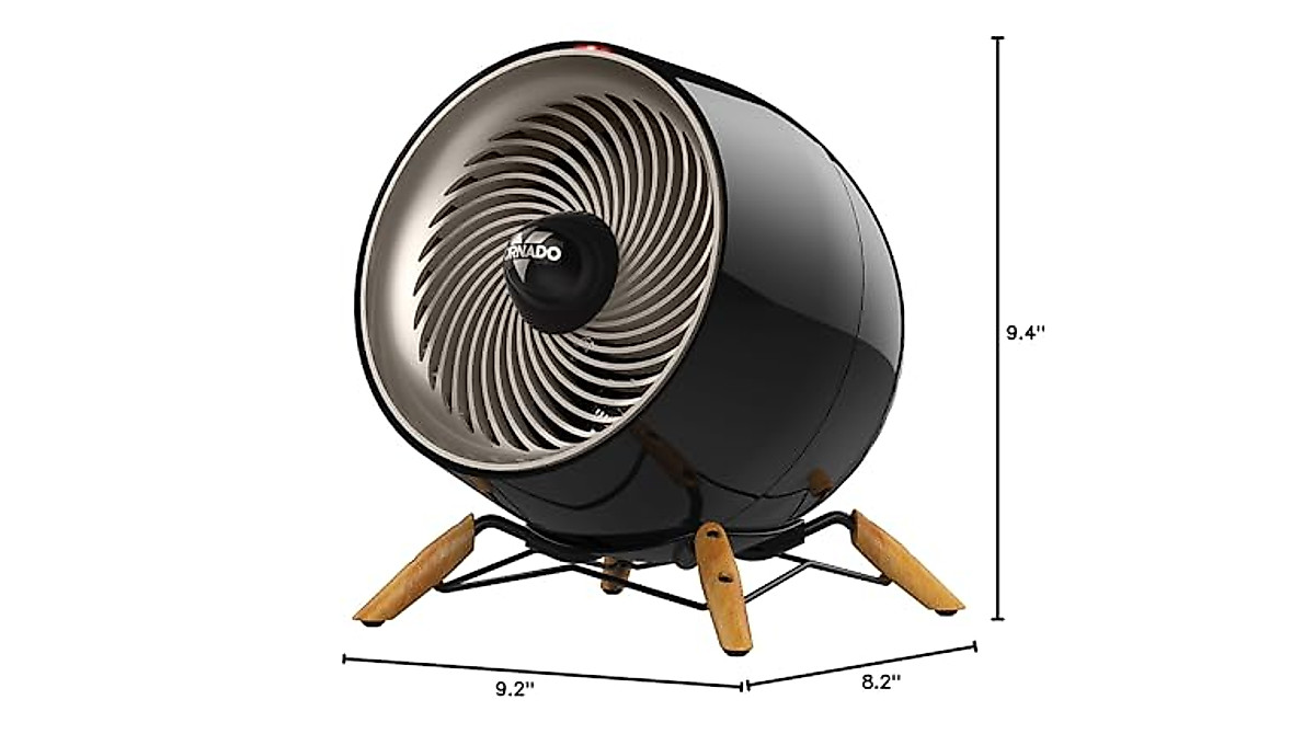 Vornado Glide Vortex Heater for Whole Room Heating | Safe & Efficient