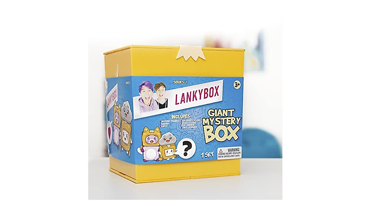 LankyBox Giant Mystery Box - Fun Collectibles for Kids