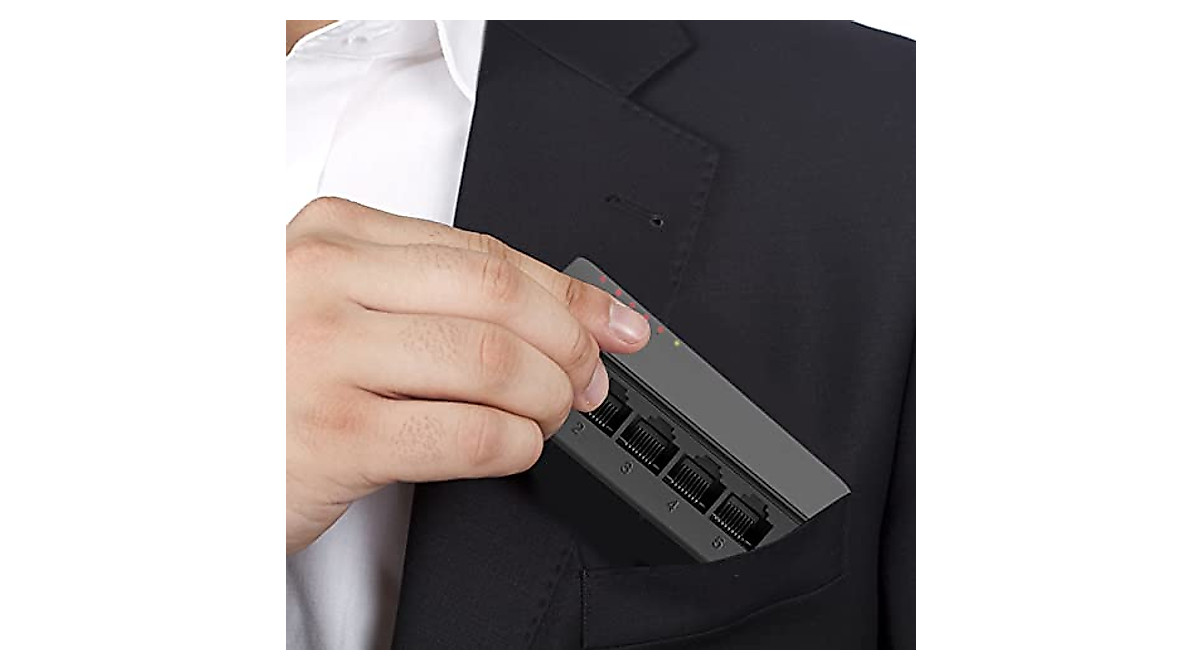 TEROW 5-Port Gigabit Unmanaged Ethernet Switch