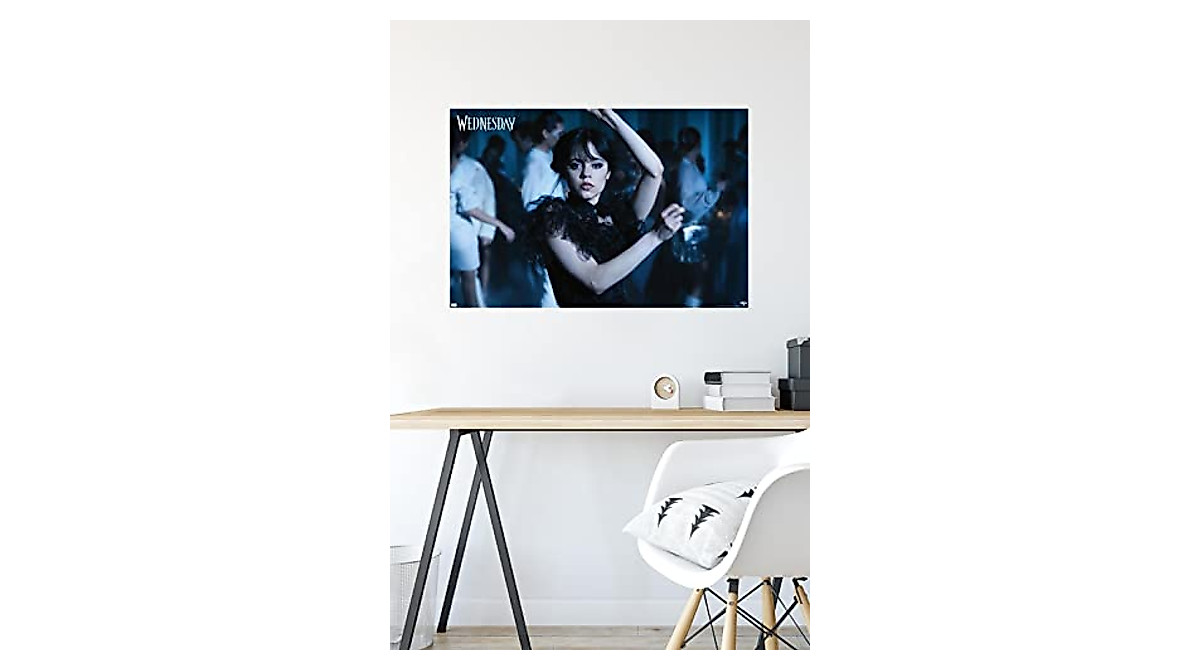 Wednesday Dance Wall Poster - Vibrant Art & Damage-Free Mounts