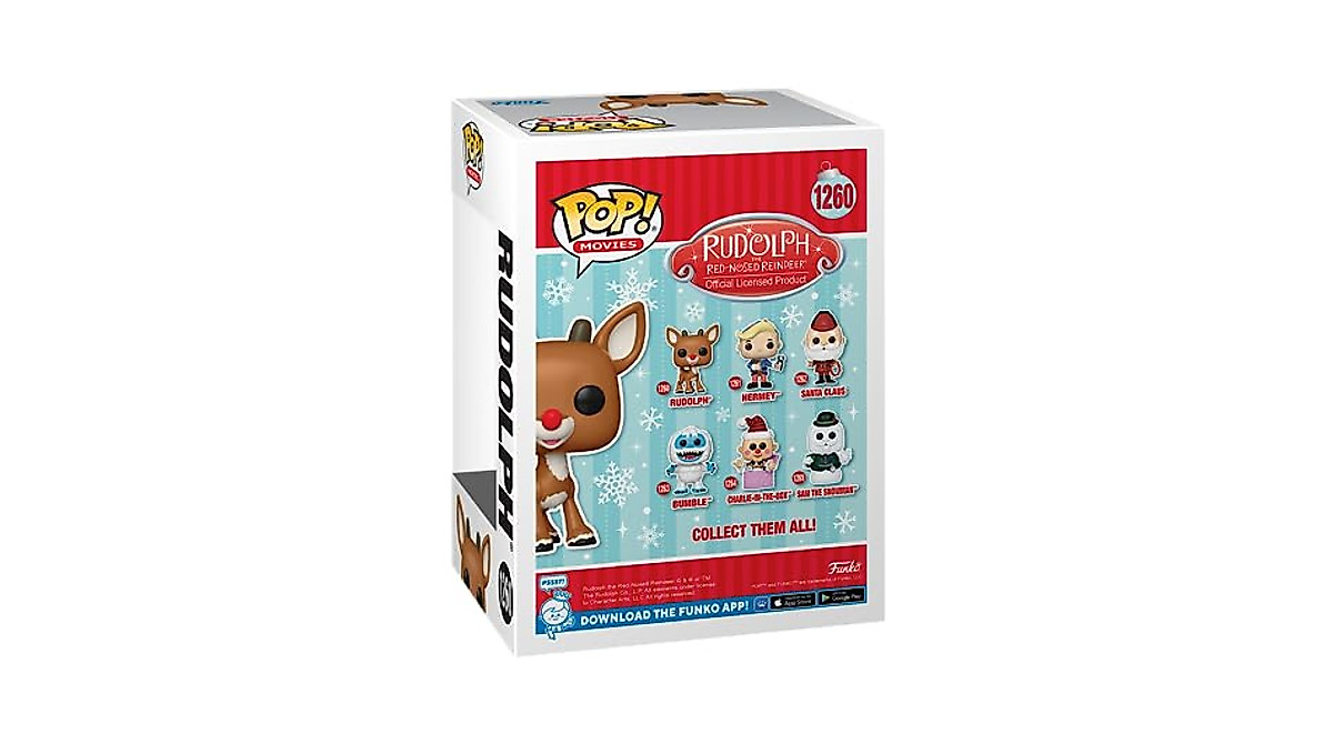 Funko Pop! Rudolph Flocked - Exclusive Holiday Collectible