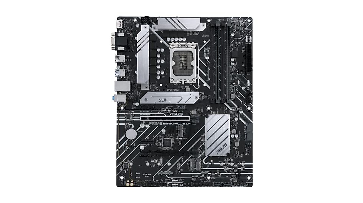 ASUS Prime B660-PLUS D4 Motherboard for Intel 12th Gen | PCIe 4.0 DDR4