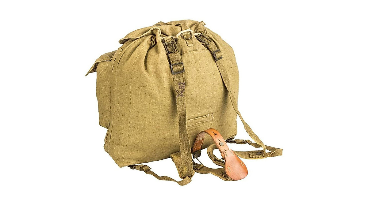 Czech Army Vintage Backpack - Rugged Retro Rucksack