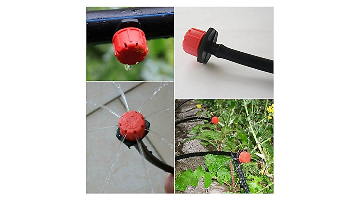 Yardwe 100PCS Adjustable Micro Drippers for Efficient Watering
