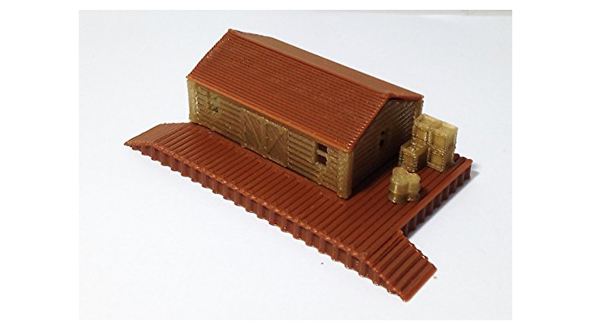 Outland Models N Scale Freight Depot for Railways