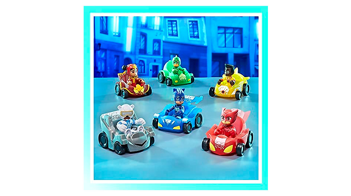 PJ Masks Power Heroes Racer Collection - 12-Piece Set