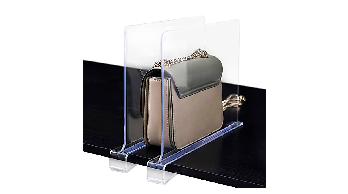 Premium Shelf Dividers for Fast Closet Organization