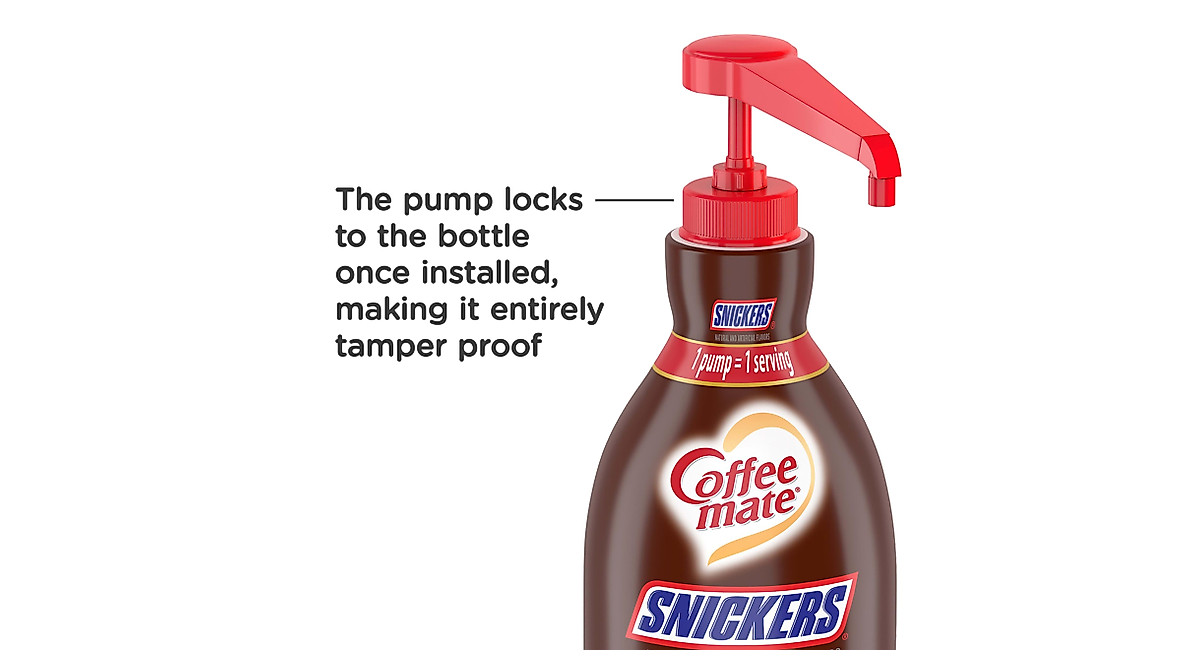 Nestle Coffee Mate Snickers Liquid Creamer - No Refrigeration Needed