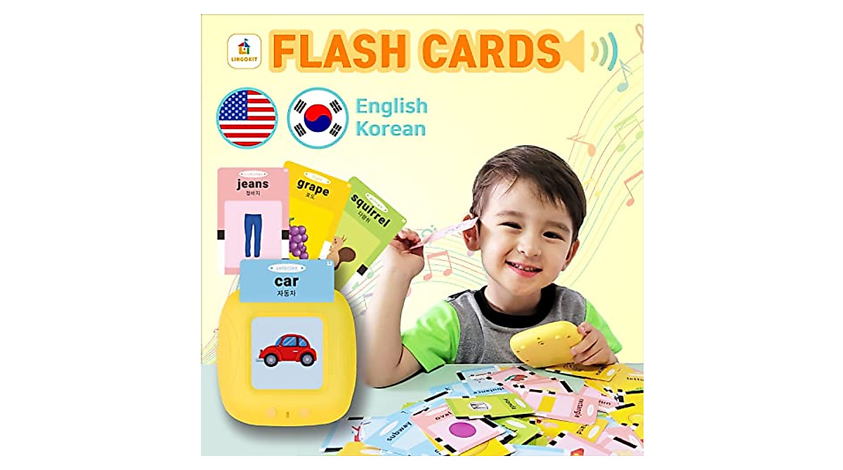 Talking Korean Bilingual Flashcards for Learning English & Korean Fun ...