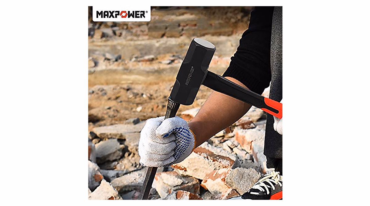 MAXPOWER 4lb Sledge Hammer - Durable and Ergonomic