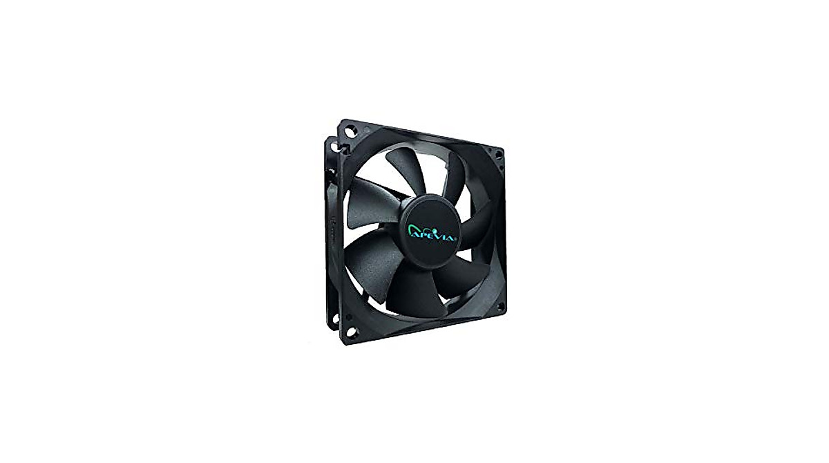 Apevia 80mm Silent Case Fan - 5-Pack for PC Cooling