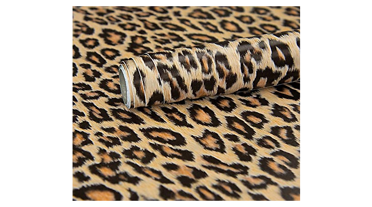 Fablon Leopard Adhesive Film - Self-Adhesive Craft Wraps