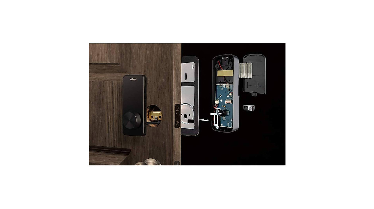 Alfred Touchscreen Smart Lock with Bluetooth & Key Entry
