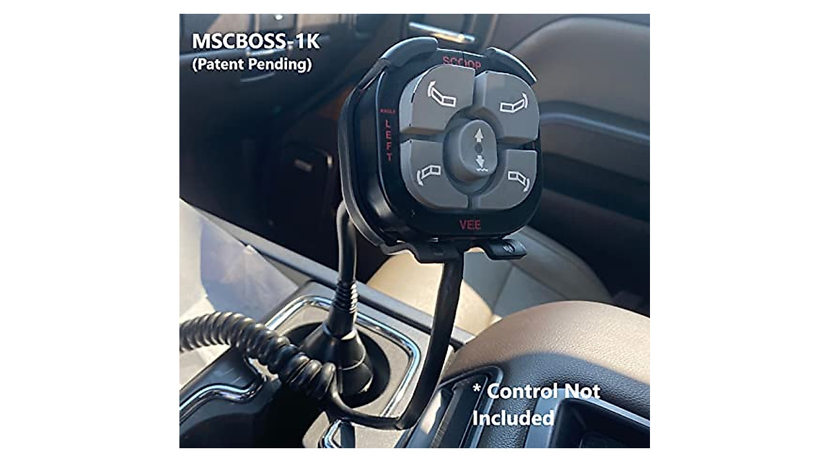 Boss Snow Plow Handheld Control Mount Kit for Cup Holders | Aftermarket