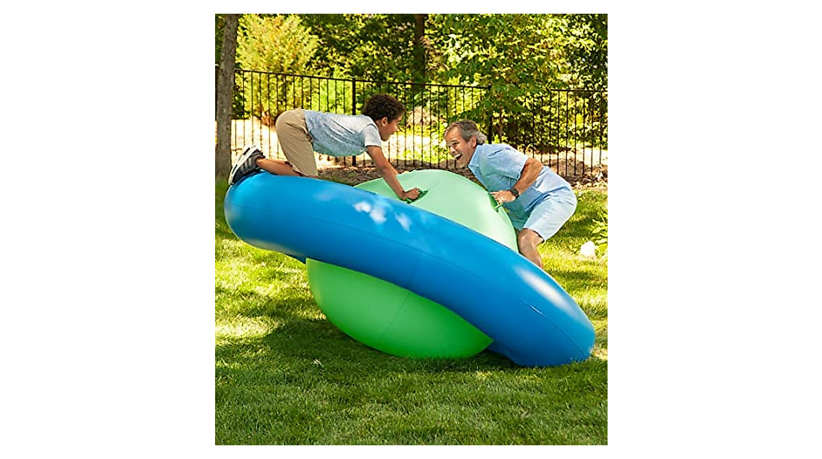 HearthSong Giant Inflatable Dome Rocker – Fun for Kids