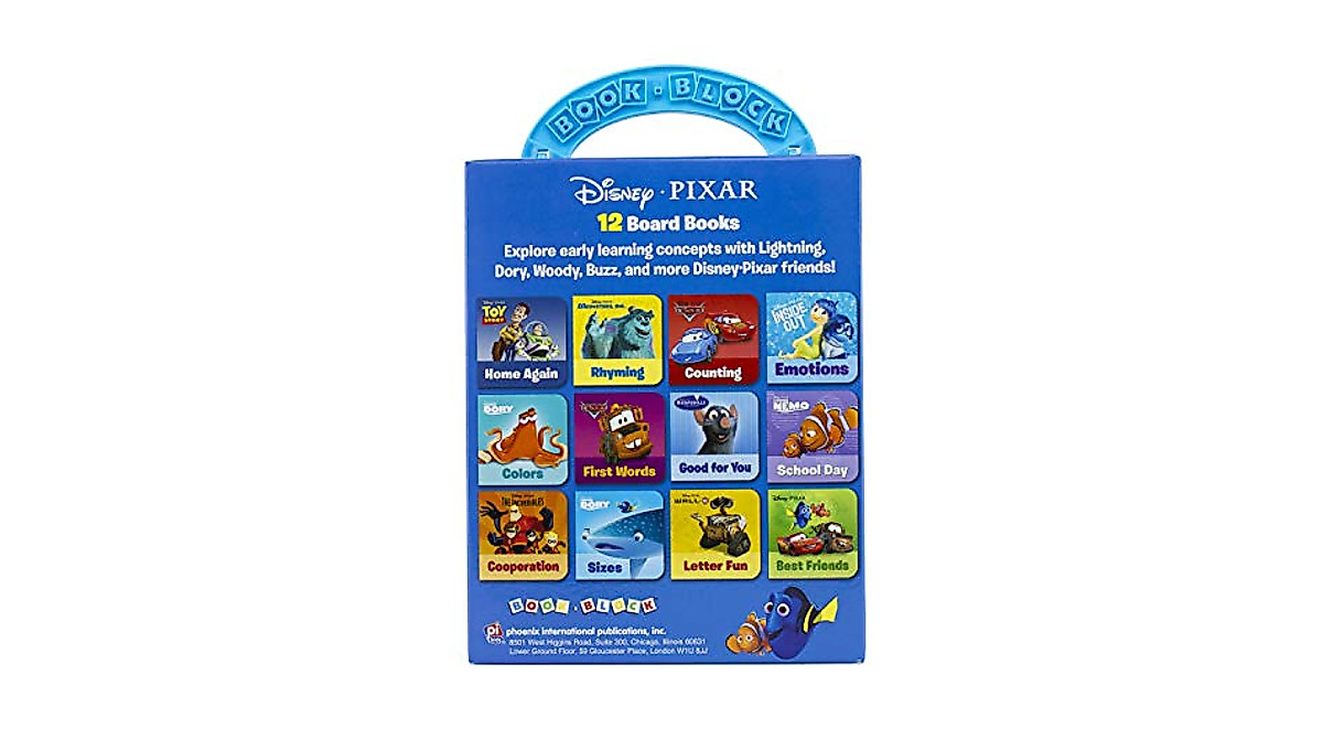 My First Library 12 Board Book Set - Disney Pixar Fun
