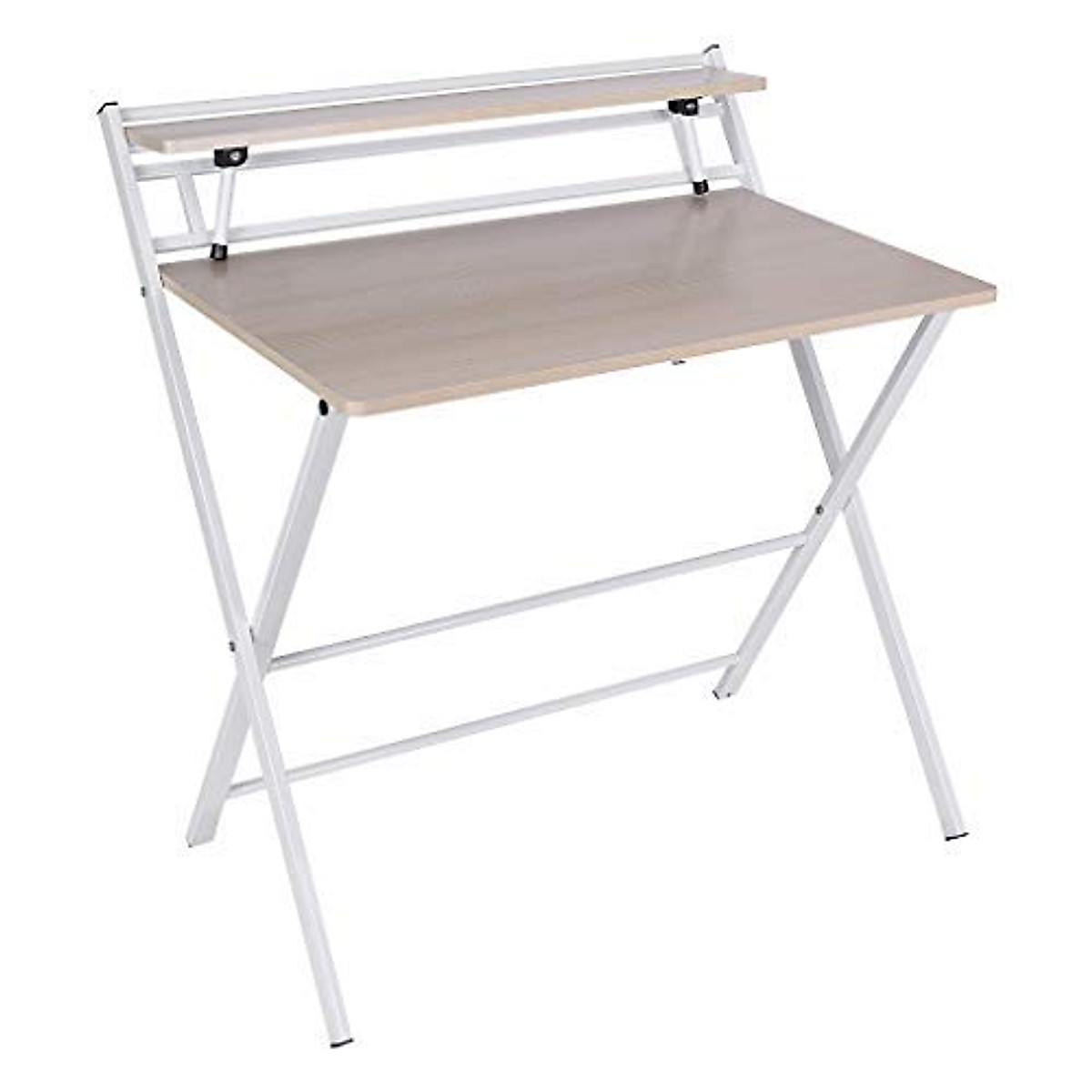 Folding Desktop Computer Desk - Compact & Space-Saving Table