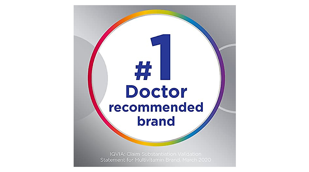 Centrum Minis Silver Men 50+ Multivitamin - Supports Brain & Bone Health