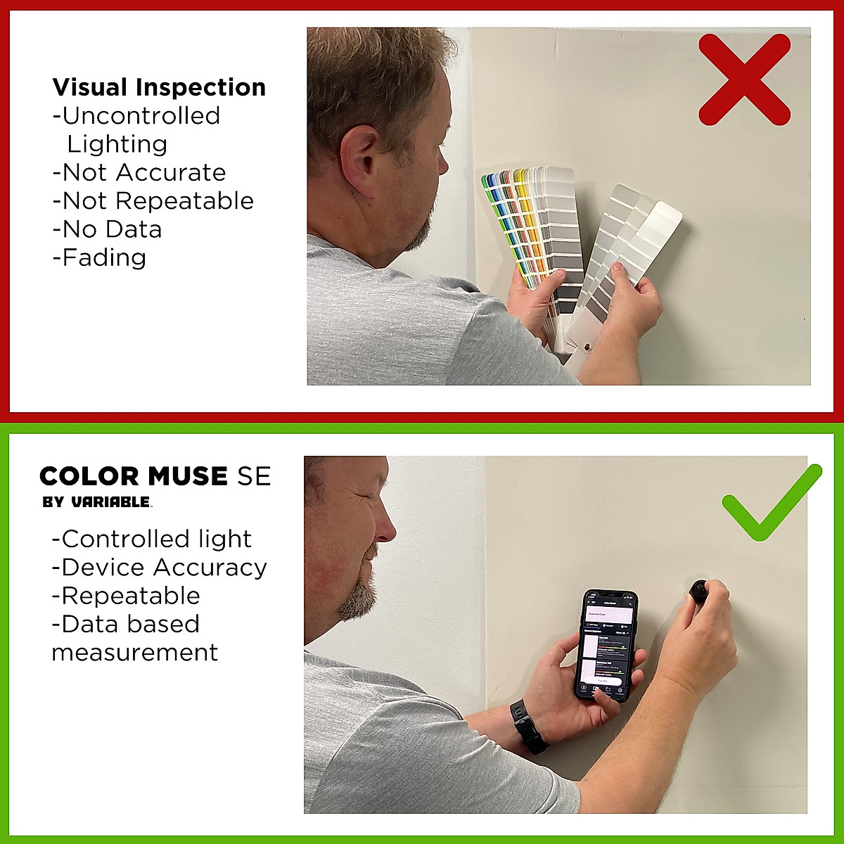COLOR MUSE SE: Portable Colorimeter for Designers & Painters