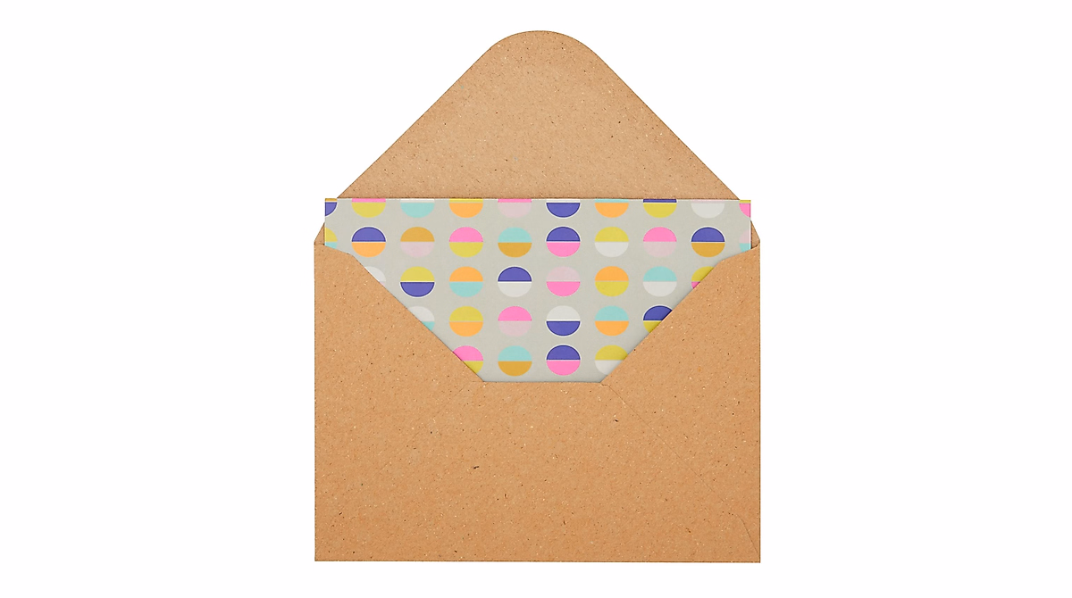 4x6 Kraft Paper Envelopes for Invitations and Cards - Pack of 50