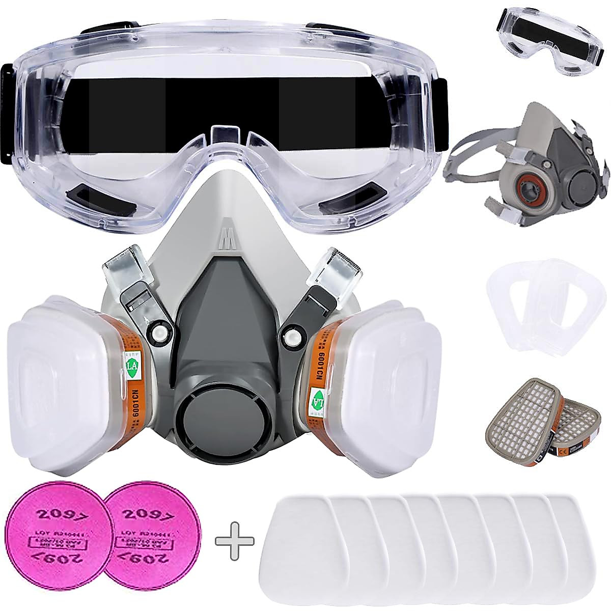 Amonanak Respirator Mask - Versatile Full Face Protection