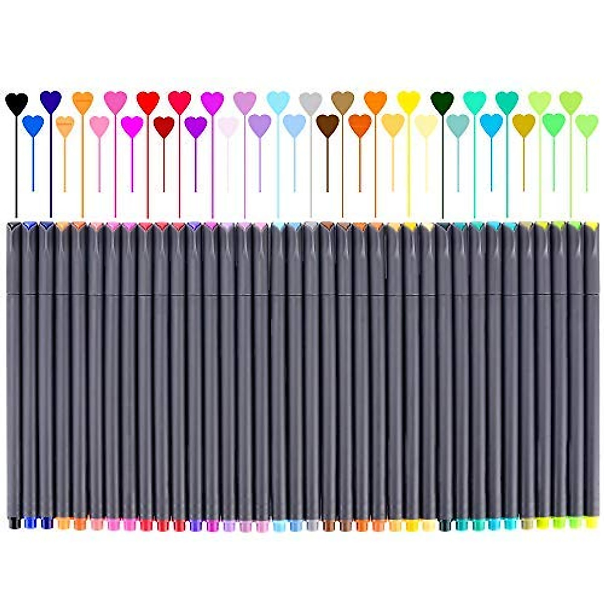 Fineliner Color Pen Set for Drawing & Coloring