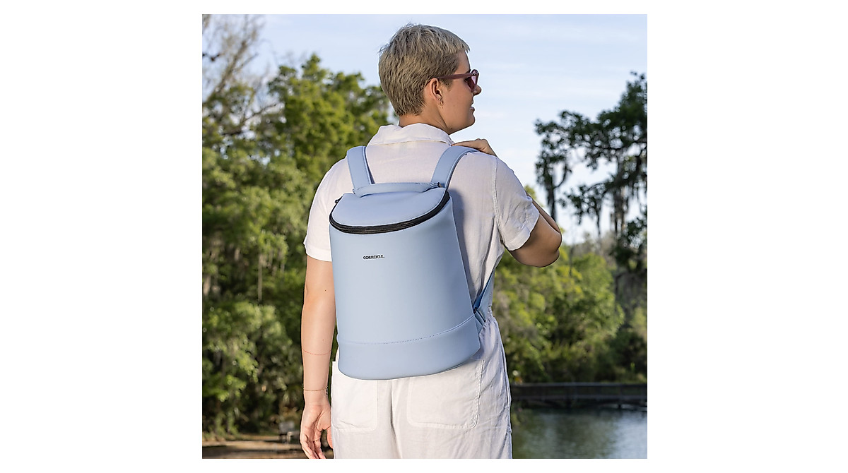 Corkcicle - Eola Bucket Cooler Bag - Coral Neoprene | Findlay Rowe