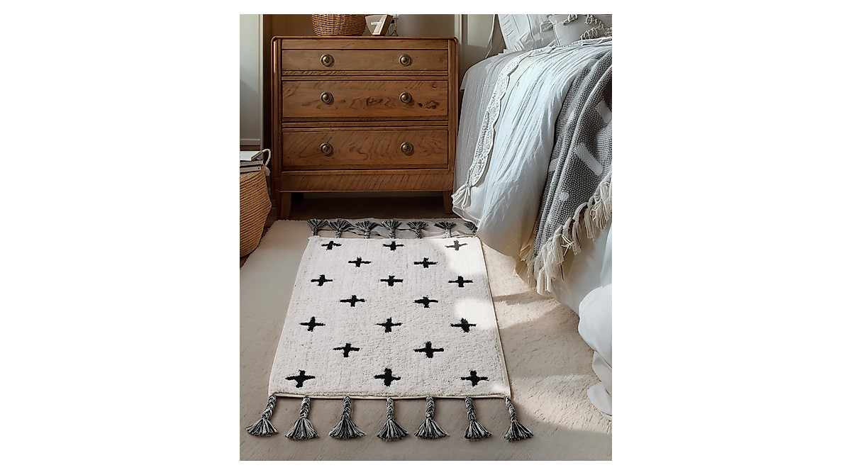 SUMGAR 2x3 Washable Boho Entryway Rug - Stylish Comfort