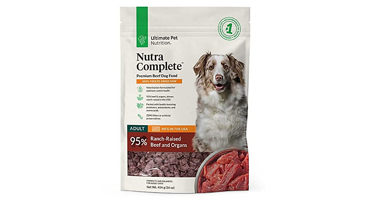 Nutra Complete Freeze-Dried Dog Food - Essential Nutrition