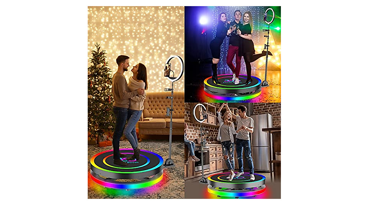 Upgrade 360 Slow Spin Photo Booth for Parties & Events | GGMEEK
