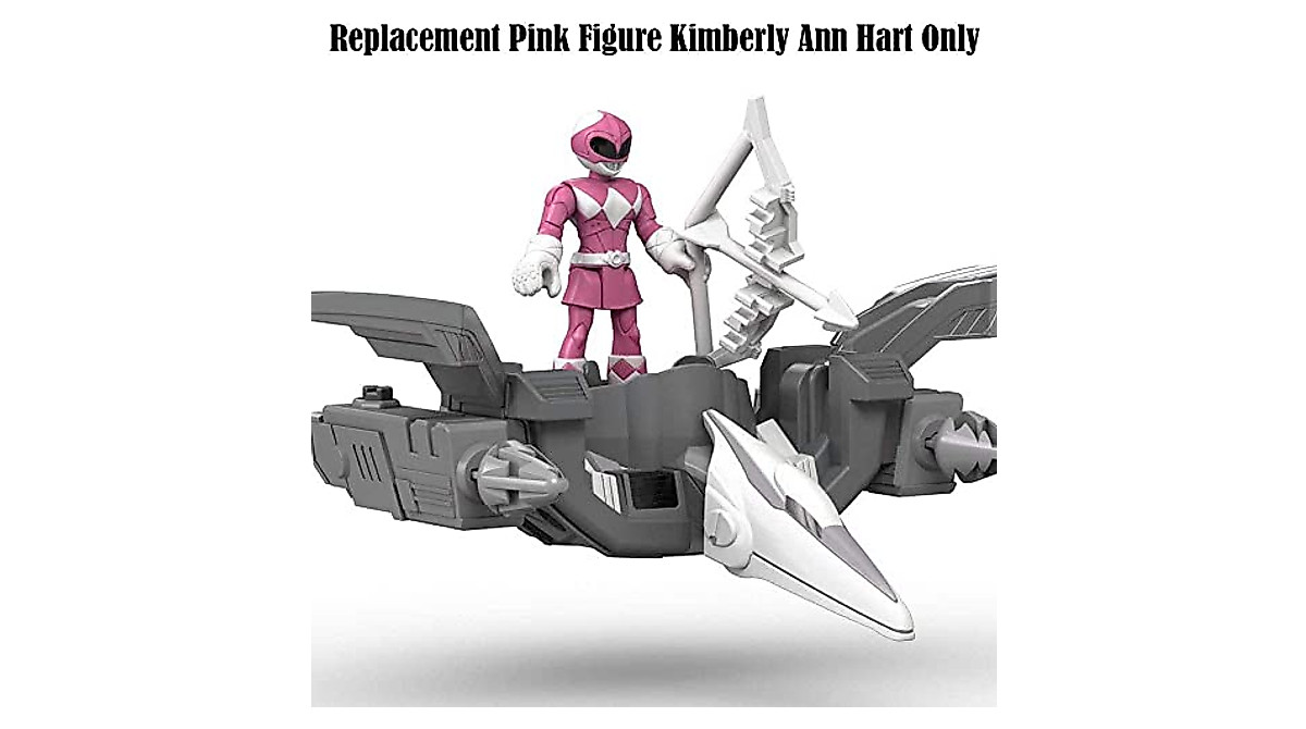 Replacement Pink Ranger Figure for Imaginext DFX60