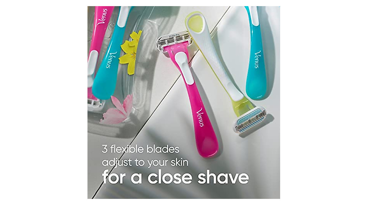 Gillette Venus Tropical Disposable Razors for Women - Smooth & Fresh Shave