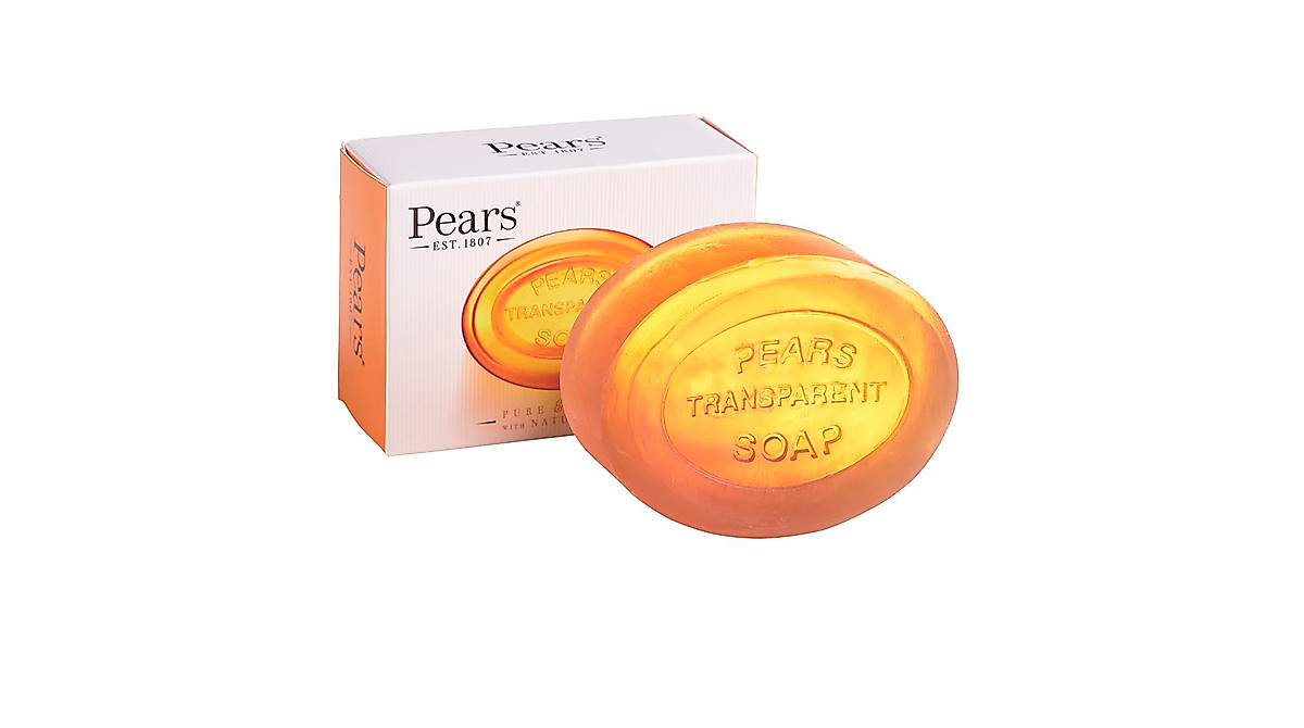 Pears Transparent Amber Soap - Gentle Care for Skin