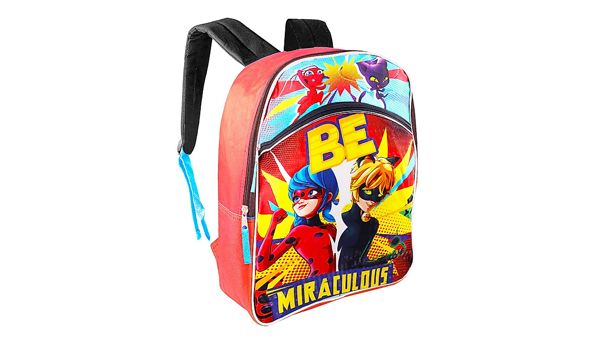 Miraculous Ladybug Backpack & Lunch Box Set - Official School Supplies