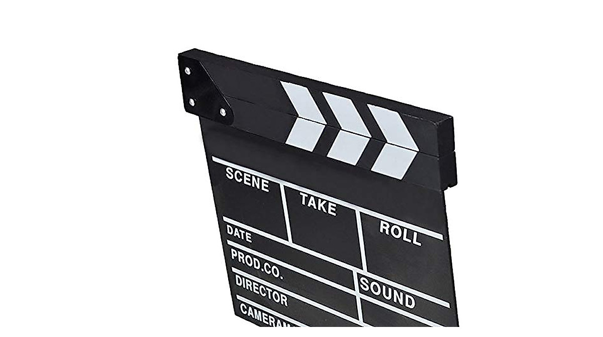 Get Your KISEER Wooden Movie Clap Board | 12x11 Film Clapper