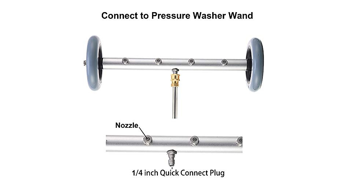RIDGE WASHER 16-Inch Undercarriage Cleaner for Pressure Washers