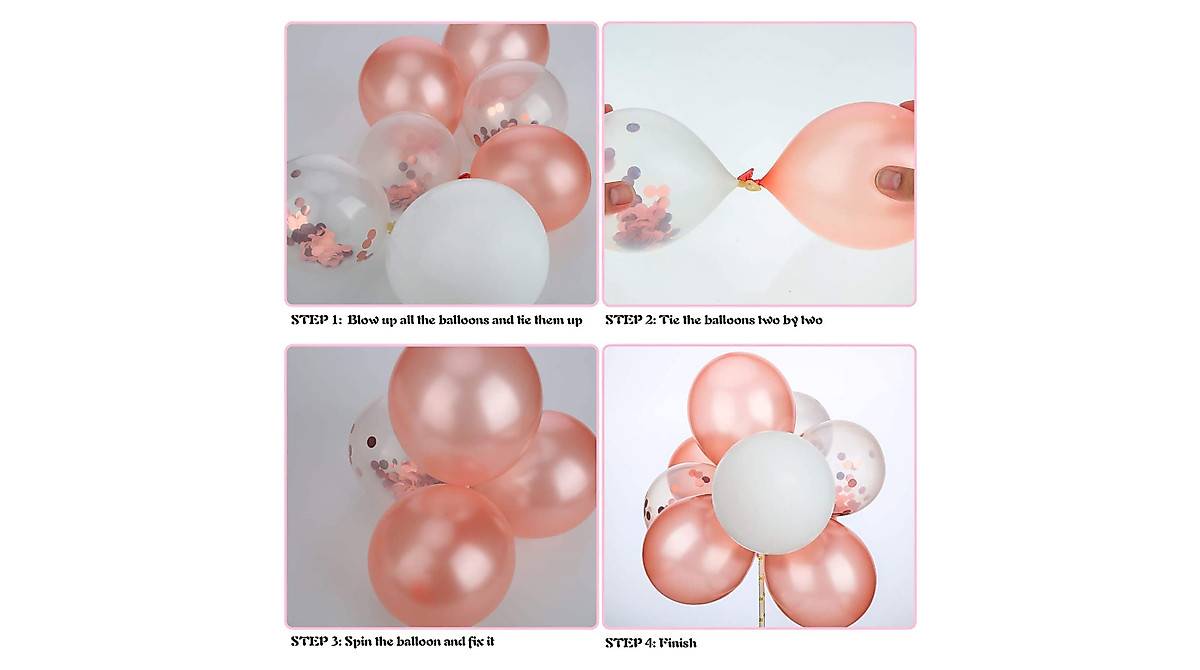 Balloons Cake Toppers - 14PCS Birthday Decor Set