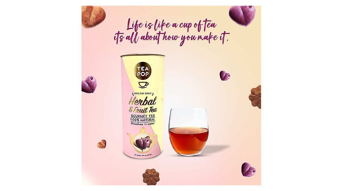 Tea-Pop: Fun Herbal & Fruit Teas on a Stick