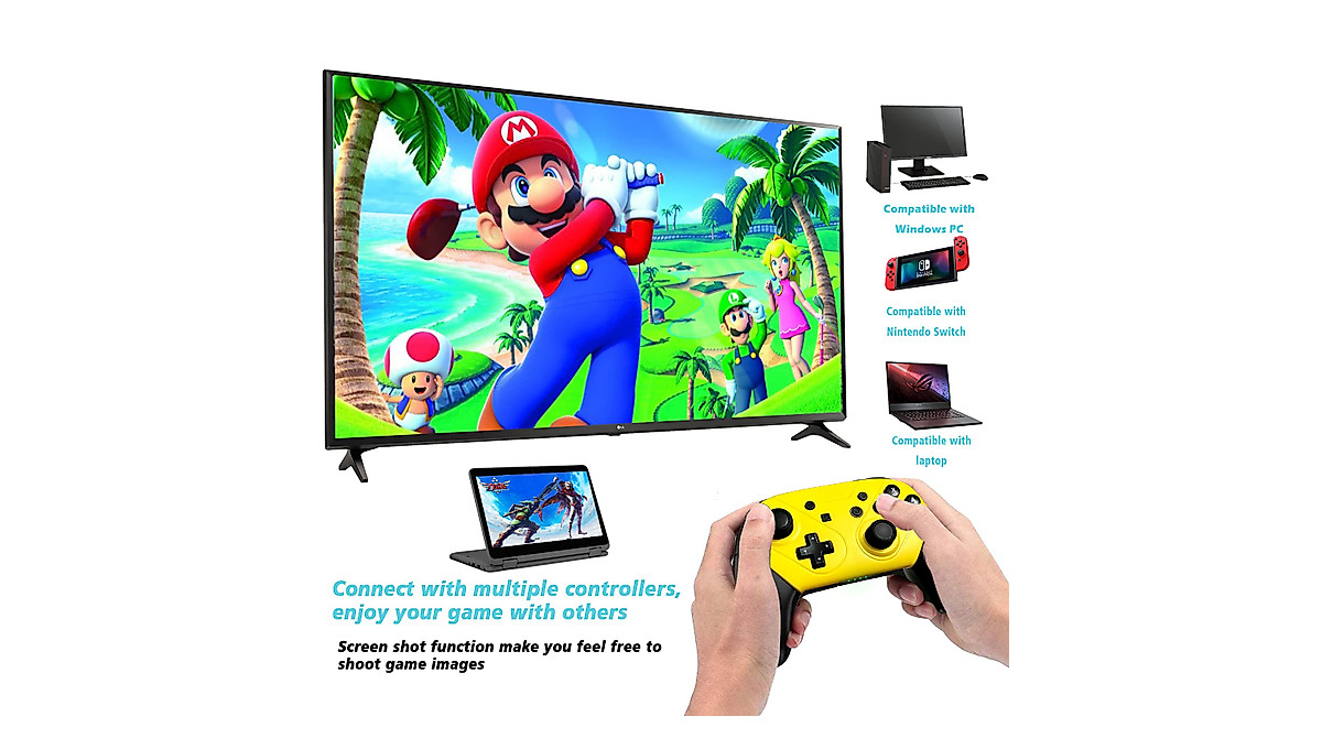 Wireless Pro Controller for Switch - Perfect Gamepad