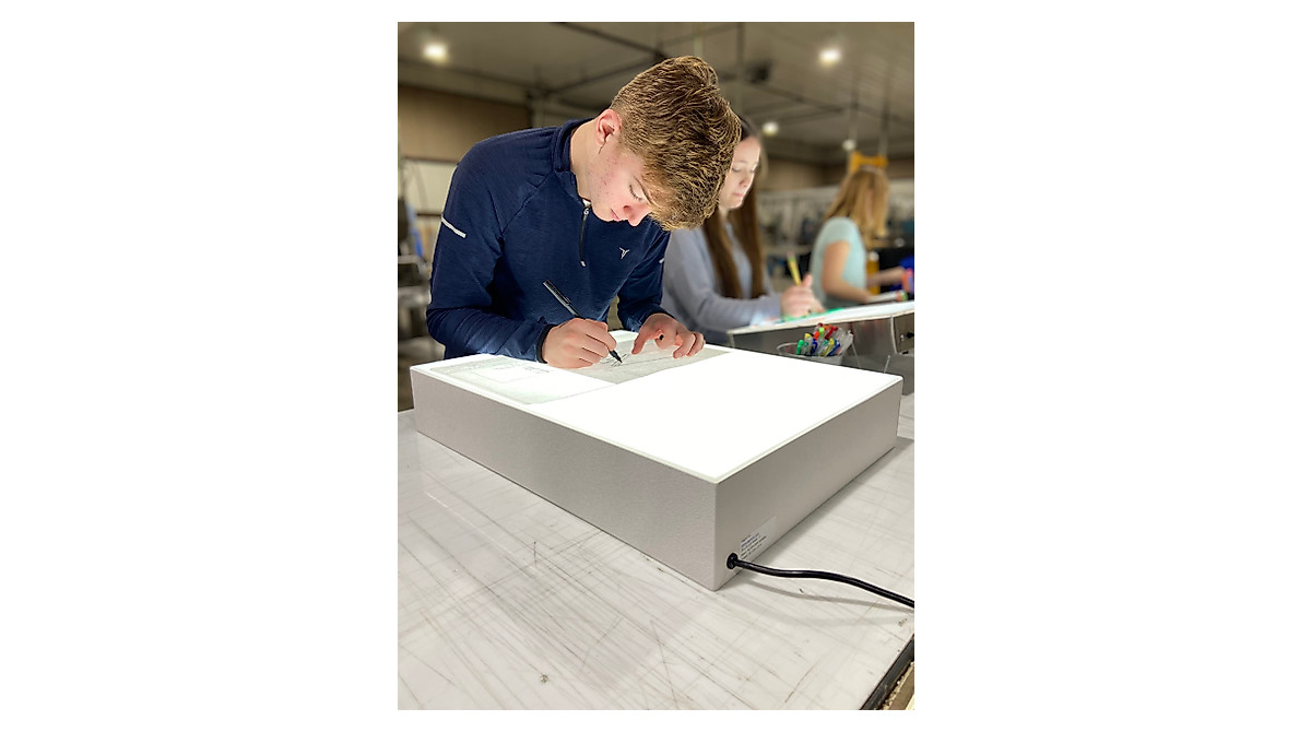 Porta-Trace LED Light Box: Top Tracing Tool