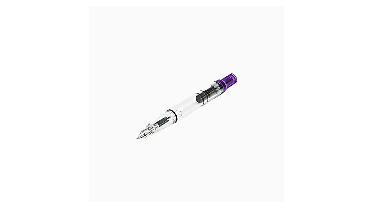 TWSBI Eco Transparent Purple Fountain Pen - Bertram's Inkwell