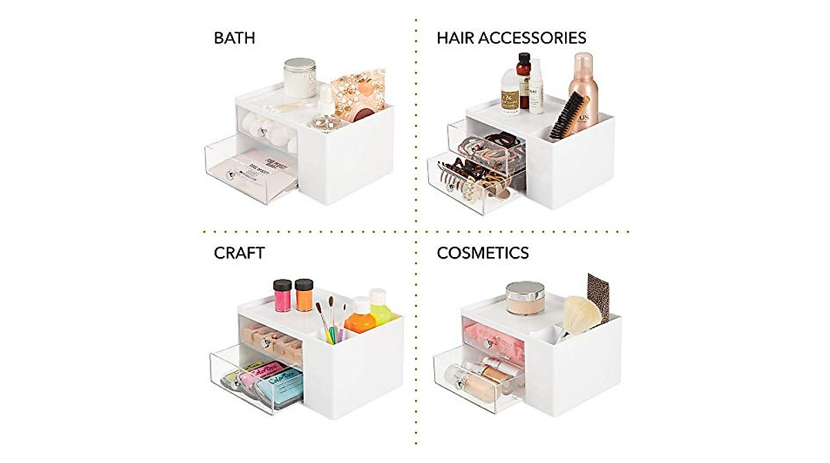 mDesign Storage Caddy Box - Organize Your Office
