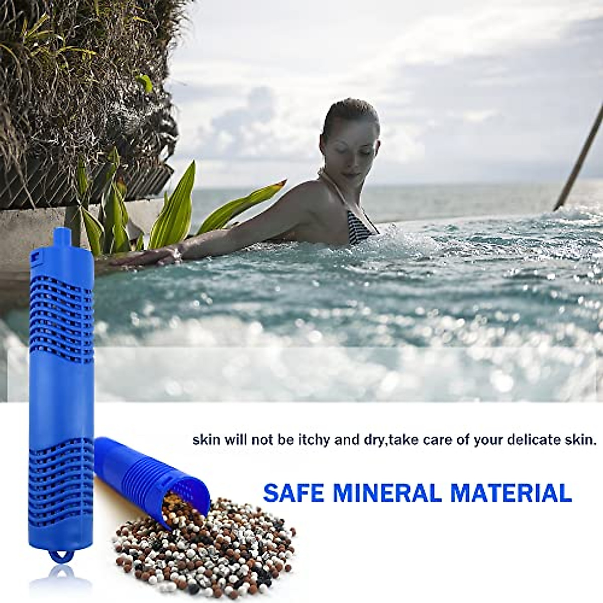 Meltset Mineral Stick for Hot Tubs and Pools - Natural Water ...