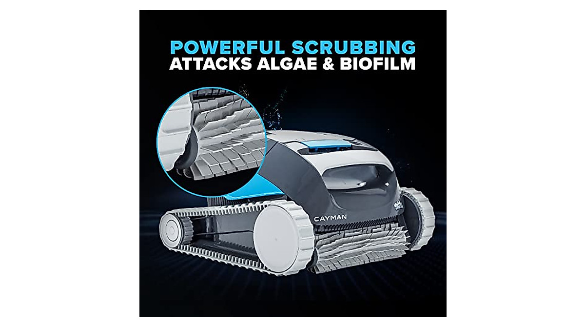 Dolphin Cayman Robotic Pool Cleaner for In-Ground Pools up to 33 ft