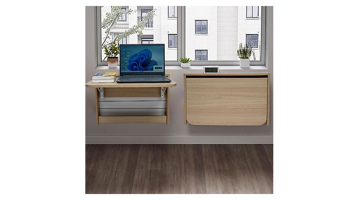 SKVSKV Folding Wall Table - Space Saving Design
